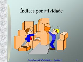 Índices por atividade