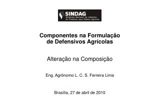 Componentes na Formulação de Defensivos Agrícolas