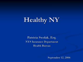 Healthy NY