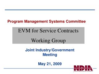 Program Management Systems Committee