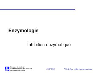 Enzymologie