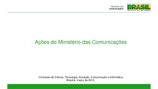 Ministério das Comunicações