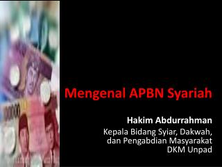 Mengenal APBN Syariah