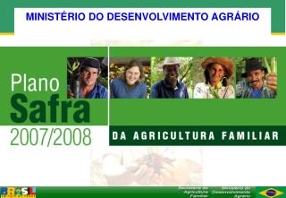 MINISTÉRIO DO DESENVOLVIMENTO AGRÁRIO