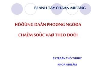 Beänh Tay Chaân Mieäng