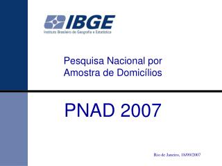 PNAD 2007