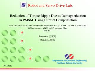 Reduction of Torque Ripple Due to Demagnetization in PMSM Using Current Compensation