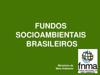 FUNDOS SOCIOAMBIENTAIS BRASILEIROS