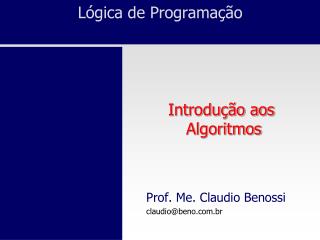 Lógica de Programação