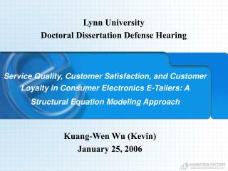 Lynn University Doctoral Dissertation Defense Hearing