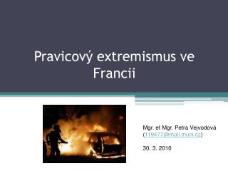 Pravicový extremismus ve Francii