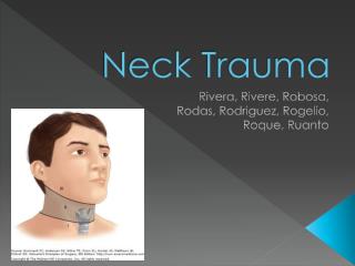 Neck Trauma