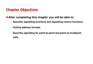 Chapter Objectives