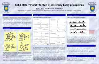 Solid-state 31 P and 13 C NMR of extremely bulky phosphines