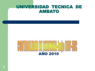 UNIVERSIDAD TECNICA DE AMBATO