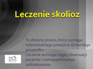 Leczenie skolioz