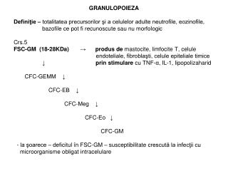 GRANULOPOIE Z A