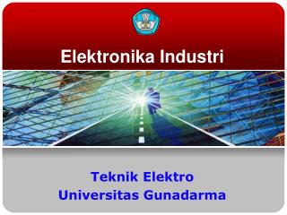 Elektronika Industri