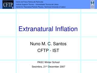 Extranatural Inflation