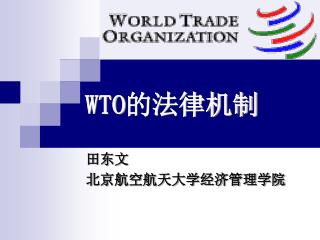 WTO 的法律机制