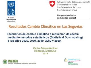 Resultados Cambio Climático en Las Segovias