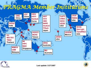 PRAGMA Member Institutions