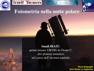 Fotometria nella notte polare