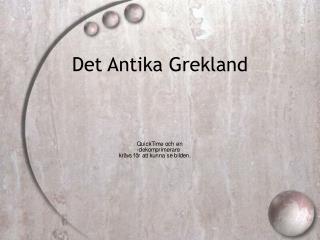 Det Antika Grekland