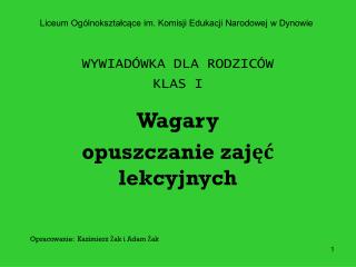 Liceum Ogólnokształcące im. Komisji Edukacji Narodowej w Dynowie