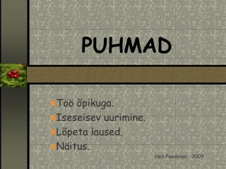 PUHMAD