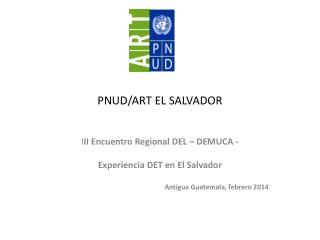 PNUD/ART EL SALVADOR