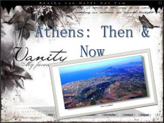 Athens: Then &amp; Now