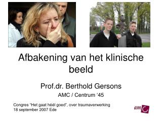 Afbakening van het klinische beeld