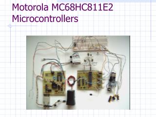 Motorola MC68HC811E2 Microcontrollers