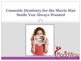 Achieve that Movie Star Smile | Dental Implant in Turkey