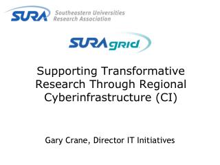 Supporting Transformative Research Through Regional Cyberinfrastructure (CI)