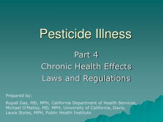 Pesticide Illness