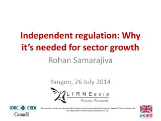 Independent regulation: Why it’s needed for sector growth