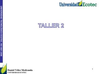 TALLER 2
