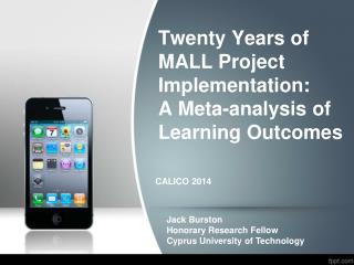 Twenty Years of MALL Project Implementation: A Meta-analysis of Learning Outcomes