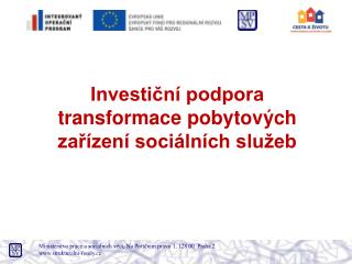 Ministerstvo práce a sociálních věcí, Na Poříčním právu 1, 128 00 Praha 2