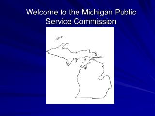 Welcome to the Michigan Public Service Commission