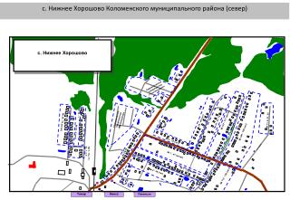 с. Нижнее Хорошово Коломенского муниципального района (север)