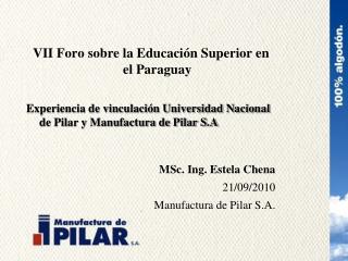 VII Foro sobre la Educación Superior en el Paraguay