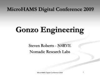 Gonzo Engineering