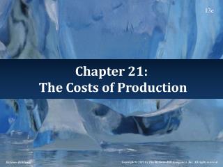 The Costs of Production