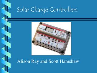 Solar Charge Controllers