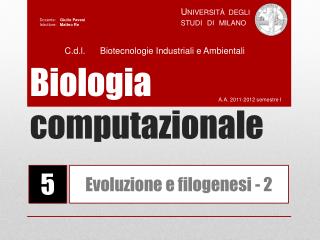 Biologia computazionale