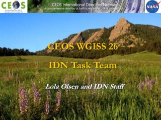 Lola Olsen and IDN Staff