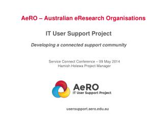 AeRO – Australian eResearch Organisations